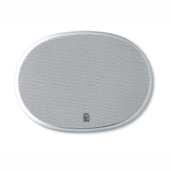 Poly-Planar 6" x 9" 3-Way Platinum Oval Marine Speaker - (Pair) White