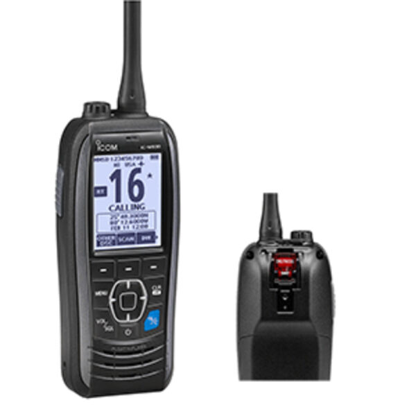 Icom M93D Handheld VHF Marine Transceiver w/GPS and amp; DSC Built-In