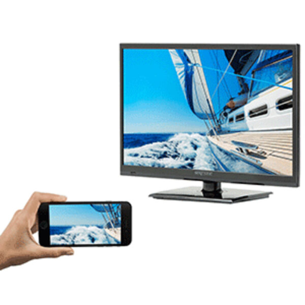 Majestic 22" LED Full HD 12V TV w/Built-In Global HD Tuners, DVD, USB and MMMI Ultra Low Power Current