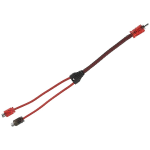DS18 Advance Ultrex Flex RCA Y Connector Cable - 2 Female to 1 Male