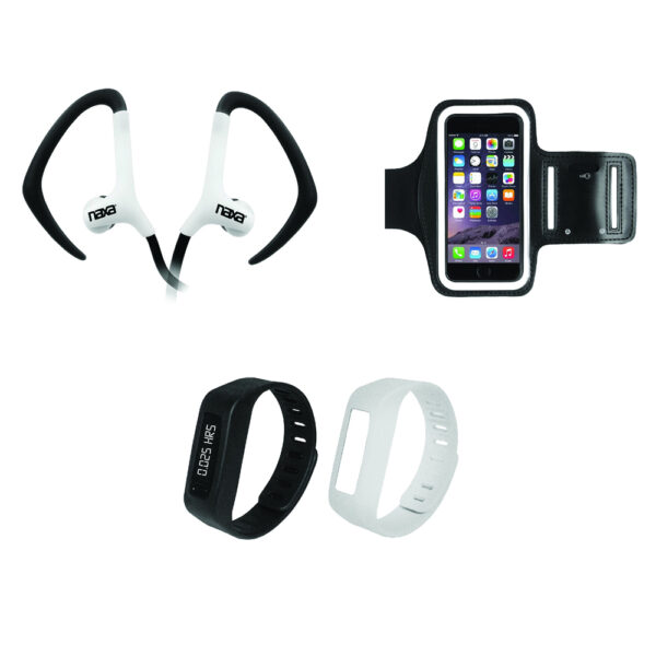 Naxa Three-in-One Bluetooth Fitness Combo