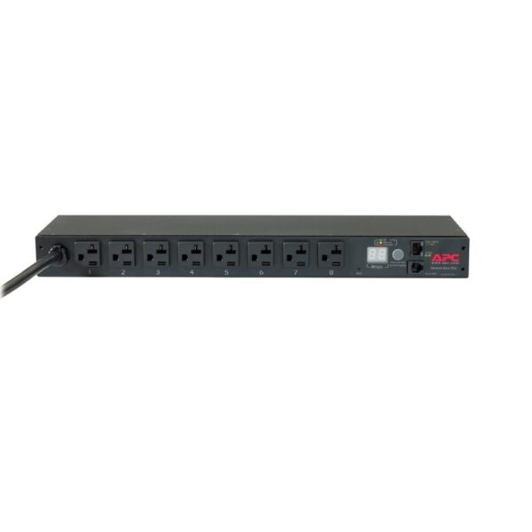 Schneider Electric Metered Rack PDU 1U Strip With Integrated Cable 120V AP7801B