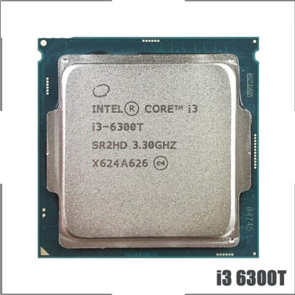 3.30GHz Intel Dual Core i3-6300T 4MB Cache FCLGA1151 CPU SR2HD