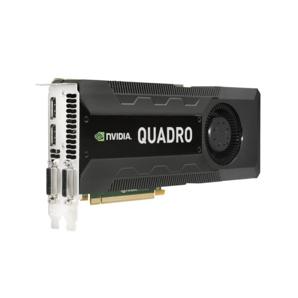 4GB Dell Quadro K5000 2x DVI 2x DisplayPort PCI Express 2.0 x16 Full-height RCFKT. Graphic Card