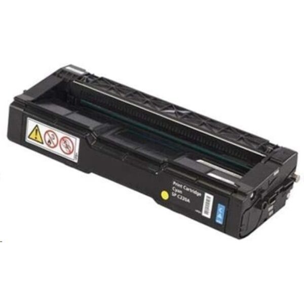 Genuine Ricoh Toner Cartridge Type SP C220A Cyan 2000 Page 406047