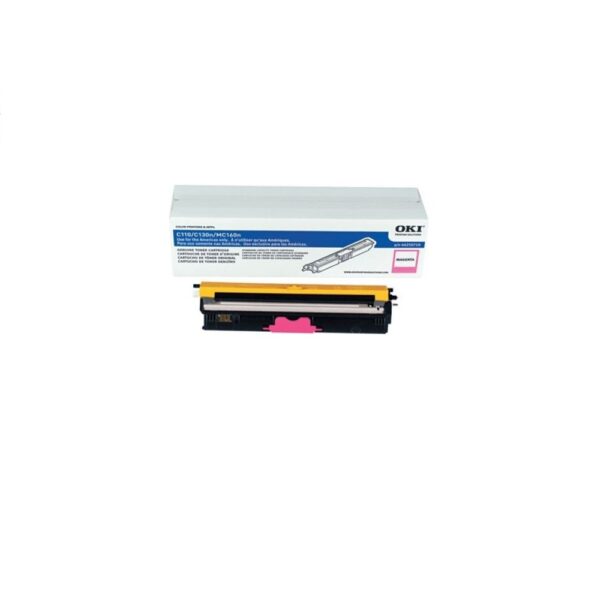 OKI Genuine Magenta Toner Cartridge Type D1 For C110 C130N MC160 44250710 1500 Page