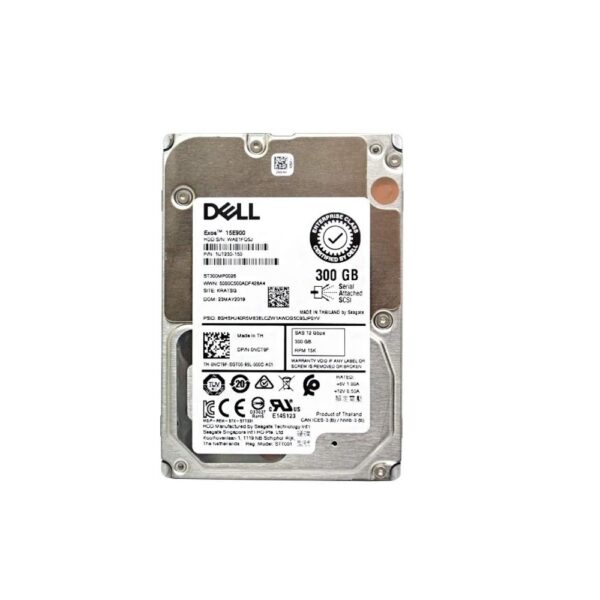 300GB Seagate Dell SAS 15000RPM 12GB/s 2.5 Internal Hard Drive ST300MP0026