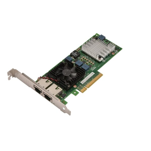 Dell JM42W Intel X520-T2 10Gigabit Dual Port Ethernet Card PCI Express x16 Server Adapter JM42W