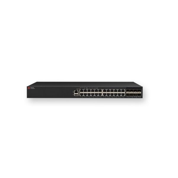 Brocade 24 PoE+ 6x1 GbE SFP 2x10 GbE SFP+ Managed L3 Switch ICX7250-24P-2X10G
