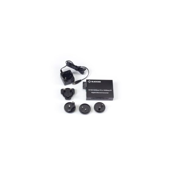 Black Box 10/100/1000 Ethernet Media Converter SM 1310nm 10km SC LGC212A
