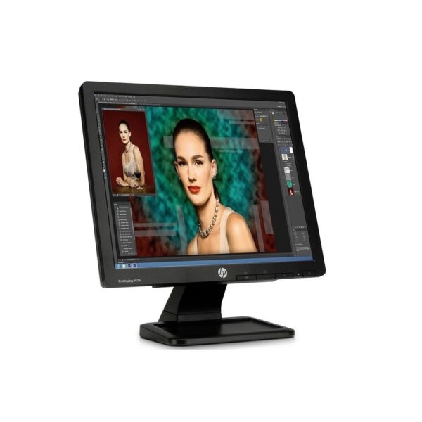 17 HP Prodisplay P17A 1280x1024 VGA Square LED Monitor F4M97A8#ABA