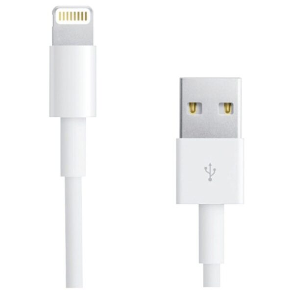 RCA AH750Z Charge and Sync USB Cable with Lightning Connector, 3ft (White)