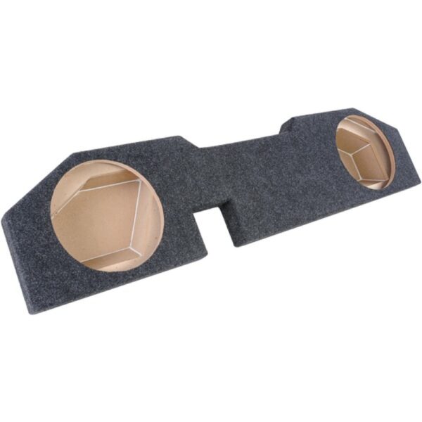 Atrend A202-10CP BBox Series Dual Upfire Enclosure for Dodge Ram Quad Cab 2002 and Up (10")