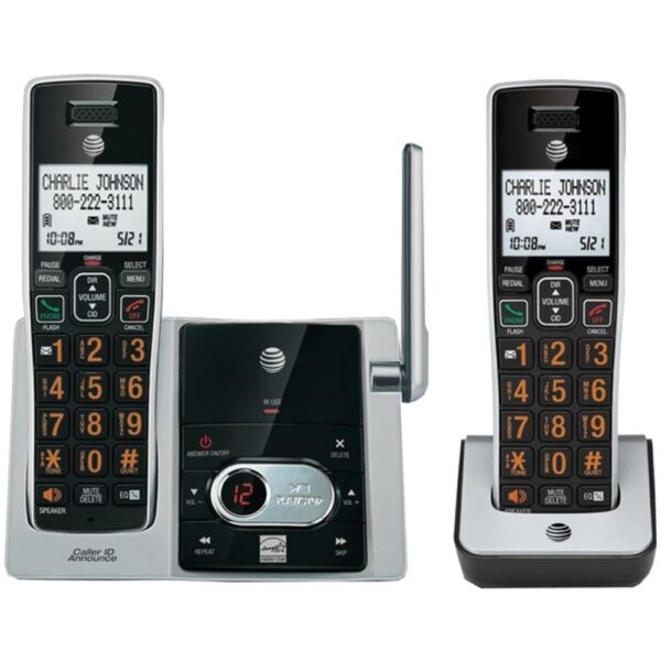 AT and T ATTCL82213 Cordless Answering System with Caller ID/Call Waiting (2-handset system)