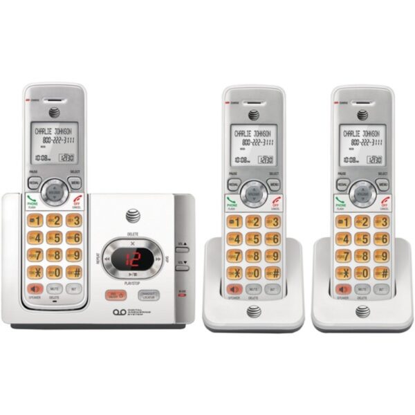 AT and T EL52315 DECT 6.0 Cordless Answering System with Caller ID/Call Waiting (3 Handsets)