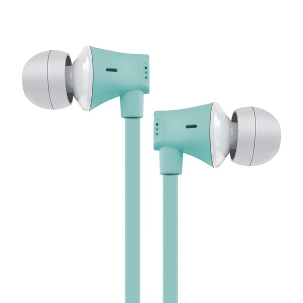 AT and T EBM03-SEA JIVE Noise Isolating Earbuds with In-line Microphone (Seafoam)