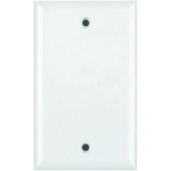 DataComm Electronics 21-0026 Standard Blank Wall Plate (White)