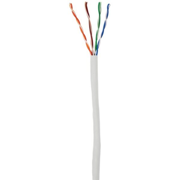 Ethereal CAT5E350-W 24-Gauge CAT-5 Cable, 1,000ft (White)