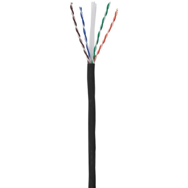 Ethereal CAT6-BK-R 23-4 Pair CAT-6 Cable, 1,000ft (Black)