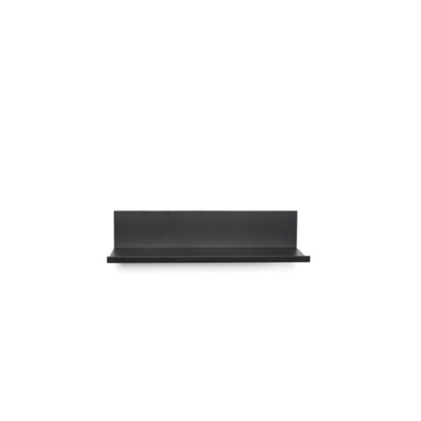 Hangman L-12-B 12-Inch No-Stud Floating Shelf (Black Powder Coat)