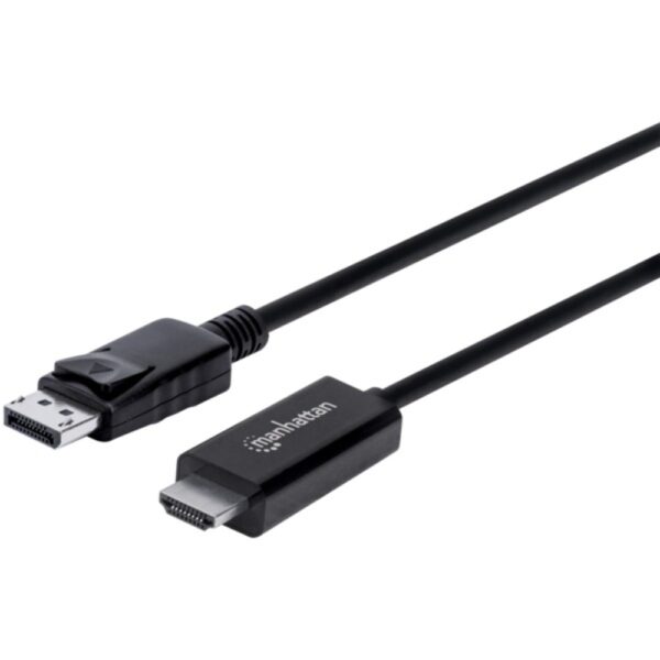 Manhattan 153218 4K @ 60 Hz DisplayPort to HDMI Cable (10-Foot)