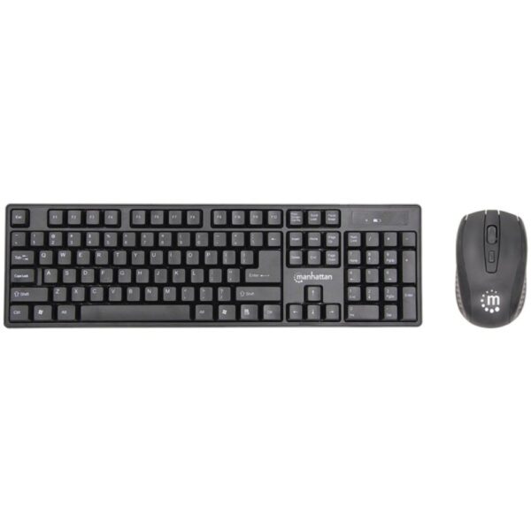 Manhattan 178990 Wireless Keyboard and Optical Mouse Set