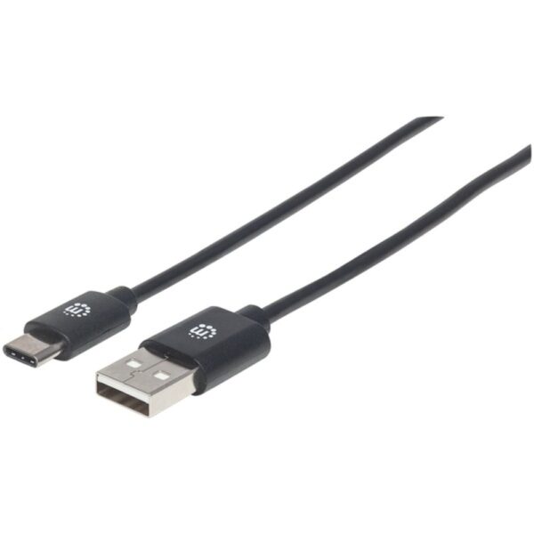 Manhattan 354936 USB-C Male to USB-A Male Cable, 10ft