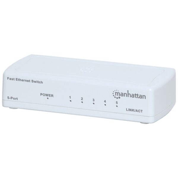 Manhattan 560672 Fast Ethernet Office Switch (5 Port)
