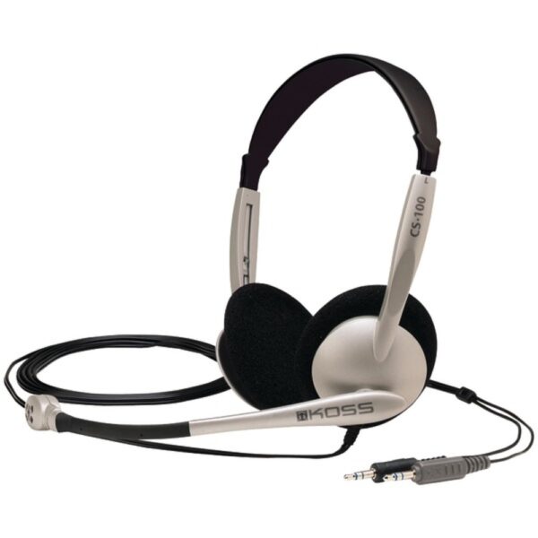 KOSS 159617, 183533 CS100 On-Ear Communication Headset