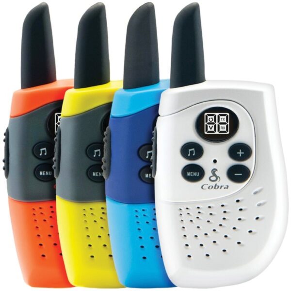 Cobra SH130-4 SH130-4 8-Mile 2-Way Radio/Walkie Talkies, 4-Pack