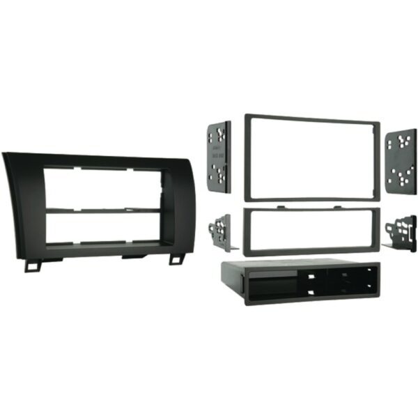 Metra 99-8220 Single- or Double-DIN Installation Kit for 2007 through 2013 Toyota Tundra/Sequoia 2008 and Up