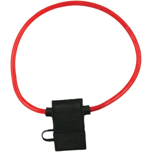 Install Bay ATFH10C-10 ATC Fuse Holder with Cover, 10 pk (10 Gauge)