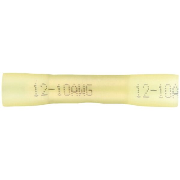 Install Bay HSYBC Heat-Shrink Butt Connectors (12-10 Gauge, 50 pk)