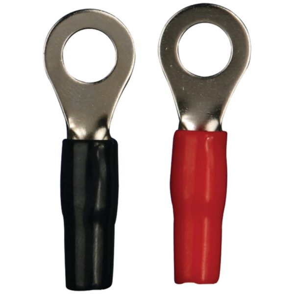 Install Bay IB4GNRT-50 Nickel Ring Terminals, 50 pk (4 Gauge)