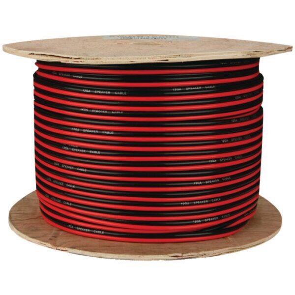 Install Bay SWRB16-500 Red/Black Paired Primary Speaker Wire, 500ft (16 Gauge)