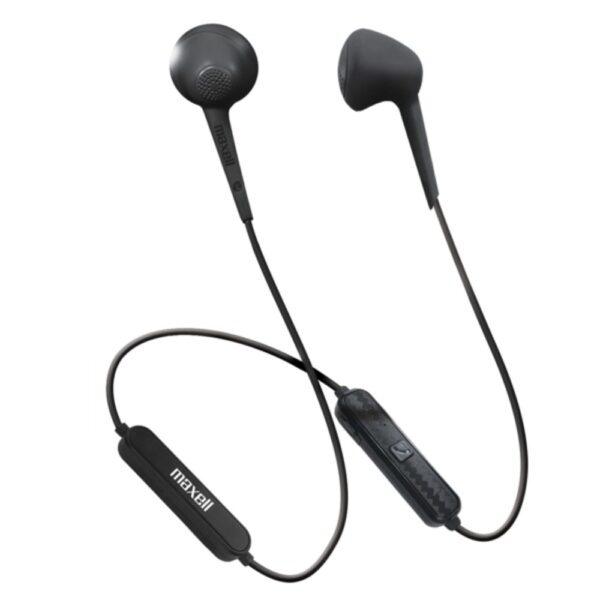 Maxell 198018 Jelleez Bluetooth Wireless Earbuds (Black)