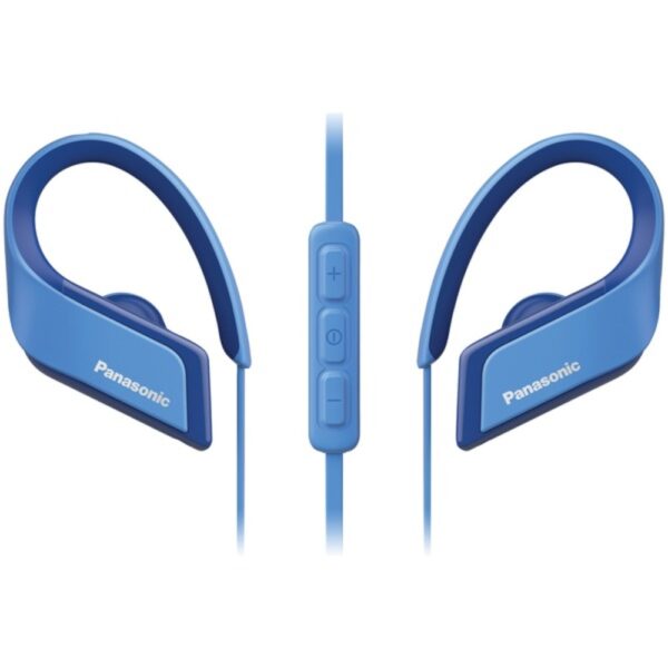 Panasonic RP-BTS35-A WINGS Ultralight In-Ear Sport-Clip Earphones with Bluetooth (Blue)