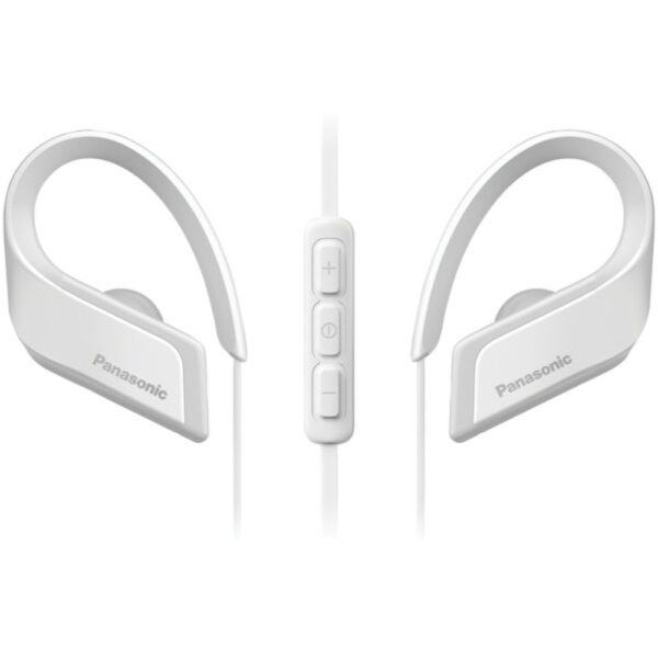 Panasonic RP-BTS35-W WINGS Ultralight In-Ear Sport-Clip Earphones with Bluetooth (White)