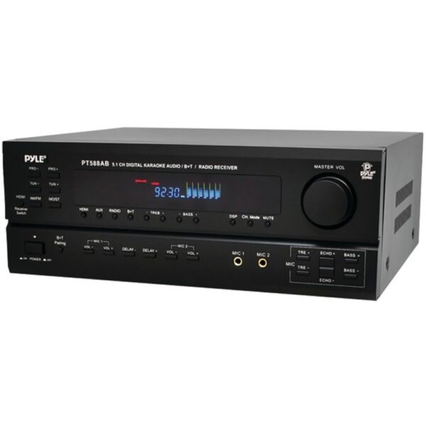 Pyle PT588AB 5.1-Channel Home Receiver with HDMI and Bluetooth