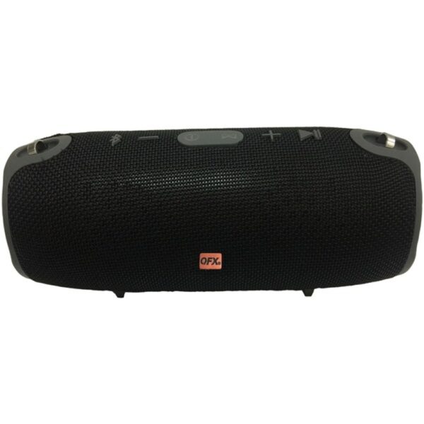 QFX BT-220 Portable Rechargeable Bluetooth Speaker (Black)