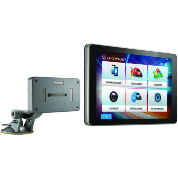 Rand McNally 528017829 OverDryve 8 Pro 8" Truck GPS Tablet with Dash Cam, Bluetooth, SiriusXM Ready and Free Lifetime Maps and Traffic Updates