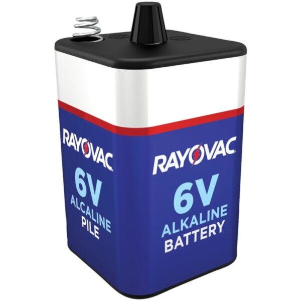RAYOVAC 806 6-Volt, 4-Alkaline, D-Cell-Equivalent Lantern Battery with Spring Terminals