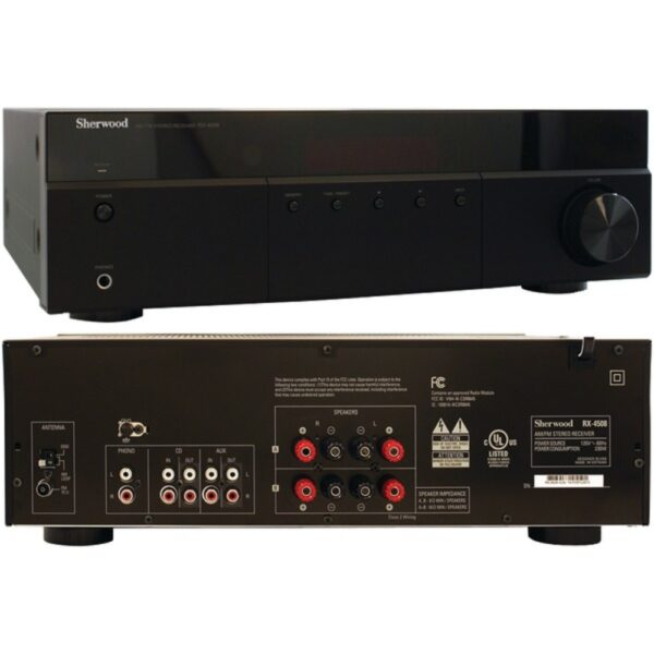 Sherwood RX-4508 200-Watt AM/FM Stereo Receiver with Bluetooth