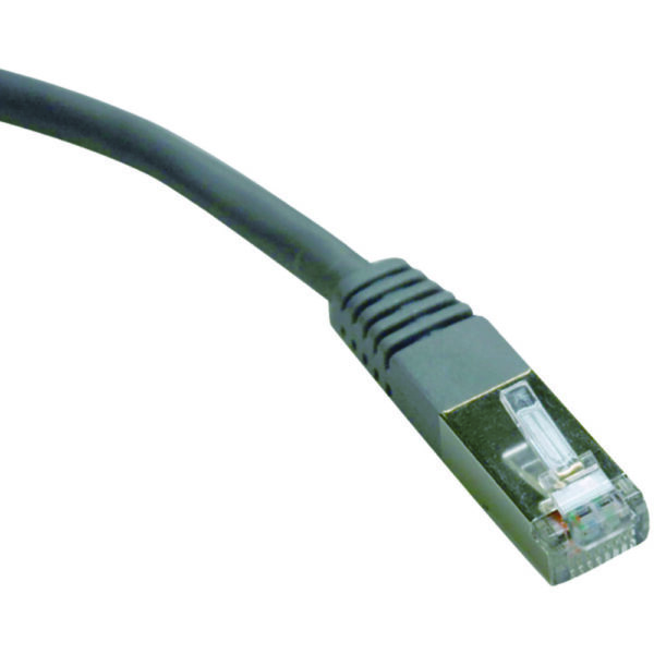 Tripp Lite N105-025-GY CAT-5E Molded Shielded Patch Cable, STP (25ft)