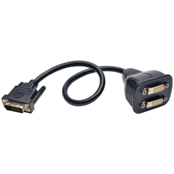 Tripp Lite P564-001 DVI-D Digital Monitor Y-Splitter Cable, 1ft