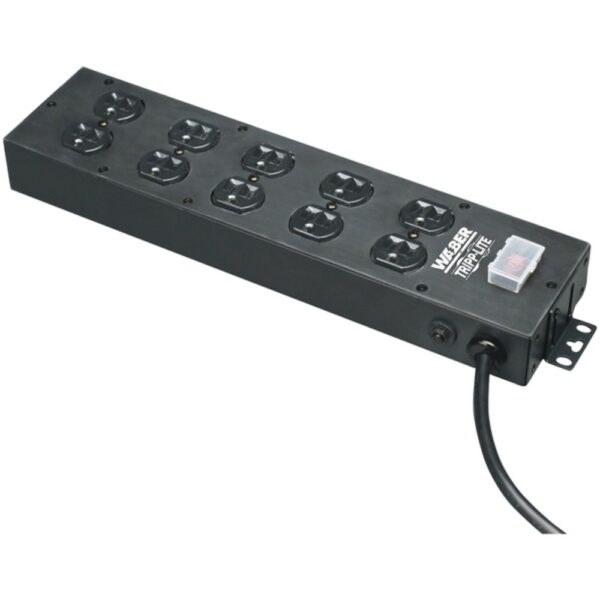 Tripp Lite UL800CB-15 Waber by Tripp Lite 10-Outlet Industrial Power Strip, 15-Foot Cord