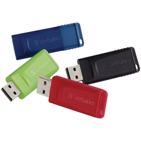 Verbatim 99123 16GB Store 'n' Go USB Flash Drive, 4 pk