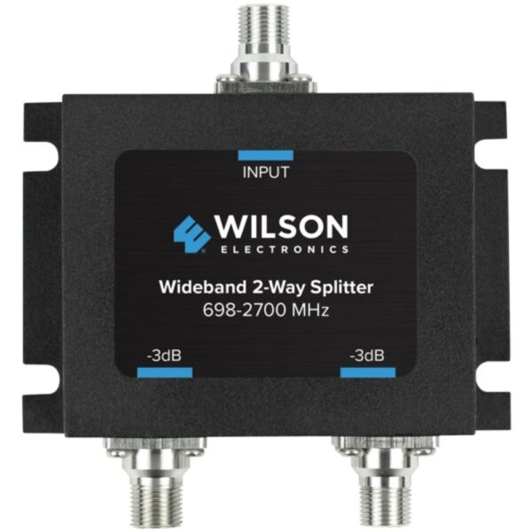 Wilson Electronics 850034 Wideband 2-Way Splitter with F-Female Connector