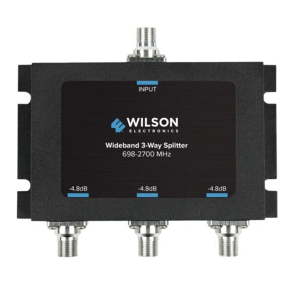 Wilson Electronics 850035 Wideband 3-Way Splitter with F-Female Connector