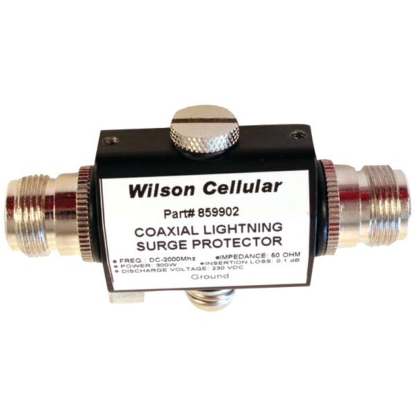 Wilson Electronics 859902 50ohm Lightning Surge Protector with N-Female Connectors